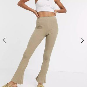 ASOS Reclaimed Vintage Inspired ribbed flare